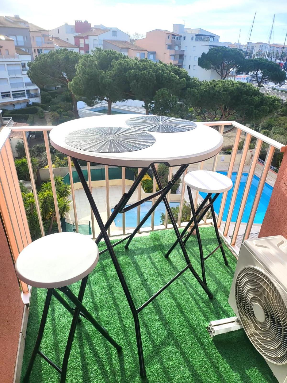 Apartmán T1 Cap D'Agde Piscine Port Exteriér fotografie